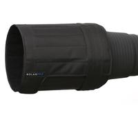 Rolanpro Visiera parasole pieghevole compatta per Nikon Z 600 mm F4 TC VR S morbido pieghevole pratico ricambio - nero impermeabile