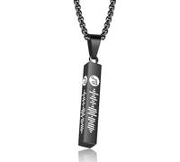 RolaOnly Collana Spotify Donna Uomo Personalizzato Scansione Codice Musica Collana Ciondolo Foto con Canzone Spotify Collana in Acciaio Inossidabile Jewerly Regali di Natale per Amici di Famiglia