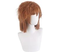 Role Play Wig For Anita Vi Graythorn Sherry Cosplay Wig Brown Medium Length Curly Hair
