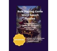 Role Playing Game Word Search Puzzle Book: Advanced Edition - Tabletop RPG Vocabulary and Game Master Terminology