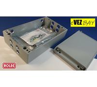 ROLEC - Box AluCase ACF 132 -Sctola in alluminio ALTA RESISTENZA -per CABLAGGI g