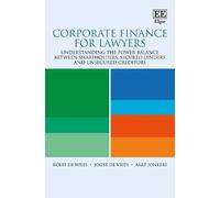 Rolef de Weijs Aart Jonkers Joost de Corporate Finance for L (Copertina rigida)
