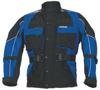 Roleff Racewear 431KS Giacca Moto Bambino, Nero/Blu, S/128