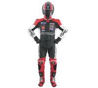 Roleff Racewear Monopezzo Hockenheim Monopezzo 2-Tlg., Nero/Rosso, 64