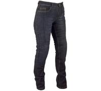 Roleff Racewear Pantaloni Moto Jeans Aramide da Donna, Nero, 27