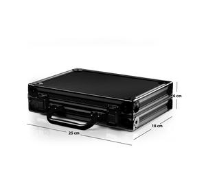 Roleo Karella Dart Koffer Custodia Dartbox Etui Lusso Nero Alu