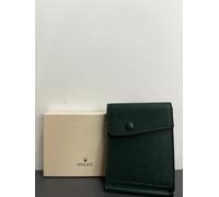 Rolex Porta Carte di Credito 6 cc, Pelle Verde - Green Credit Card Holder 6 cc