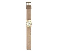 ROLF CREMER Orologio da polso da donna Turn S 507703 in beige chiaro, cassa in acciaio inox placcato oro con lancette dorate, chiusura dorata, resistente all'acqua a 3 ATM, beige., Di luss