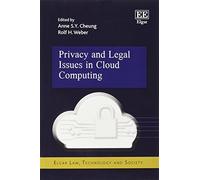 Rolf H. Weber Privacy and Legal Issues in Cloud Computing (Tascabile)