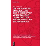 Rolf Lieberwirt Die Historische Entwicklung Der Theorie Vom V (Copertina rigida)