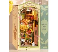 Rolife Book Nook Kit Miniature da costruire Diy Booknook Floral Corner 3d Puz...