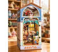 Rolife Book Nook Treasure Toy Shop puzzle 3D con luce LED