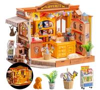 Rolife DIY Miniatura Casa delle Bambole Fluffy Friends Store 397 Pezzi