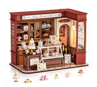 Rolife Miniatura Casa Kit per Adulti Conversazione Dessert al Miele Kit Modello Casa delle Bambole Miniatura Decorazione Casa Kit Casa delle Bambole da Costruire Regalo di Compleanno per Adulti