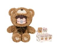 Rolife Nanci Chocolate Bears Blind Box, 1 Figurina a Caso su 6 Design, Peluche Morbida 17 cm, Figuretta Collezionabile Anime Dolce, Regalo Scatola Misteriosa per Ragazze