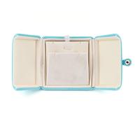 Rolin Roly Scatole Da Regalo Per Gioielli in Velluto Scatola per Bracciale Grande Pendente per Fidanzamento Regalo di Nozze San Valentino Blu