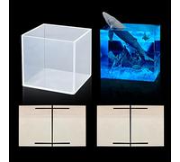 Rolin Roly Stampo in Resina Poliedro Cubo Stampi in Silicone Geometria Piazza Stampo Epossidico di Cristallo per Decorazione Domestica Regalo Fatto Artigianato DIY