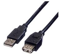 Roline 11.02.8960 Cavo ROLINE USB 2.0, tipo A-A, ST/BU, nero, 3 m