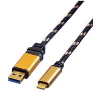 Roline 11.02.9013 ROLINE GOLD Cavo USB 3.2 Gen 1, A-C, ST/ST, 1 m
