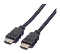 Roline 11.04.5545 ROLINE Cavo HDMI ad alta velocità con Ethernet, nero, 5 m