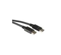 ROLINE 11.04.5601 cavo DisplayPort 1 m Nero (ROLINE DisplayPort Cable, DP - DP, M/M, 1m) NEW