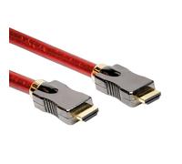 ROLINE 11.04.5905 cavo HDMI 5 m HDMI tipo A [Standard] 2 x HDMI Type A [Standard] Rosso (ROLINE HDMI Cable 8K [7680x4320]. M/M. NEW