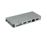 Roline 12.02.1022 Notebook Docking Station & Portepliker Wired USB 3.2 Gen 1 (3.1 Gen 1) Type-C Grey (12.02.1022) - Nouvo