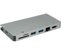 Roline 12.02.1022 Notebook Docking Station & Portepliker Wired USB 3.2 Gen 1 (3.1 Gen 1) Type-C Grey (12.02.1022) - Nouvo