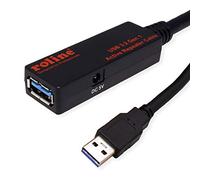 ROLINE 12041072 - Cavo di prolunga USB 3.0 attivo USB A, 20 m