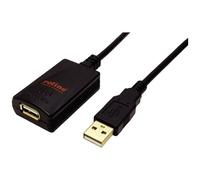 Roline 12.04.1089 Cavo USB USB 2.0 Spina USB-A, Presa USB-A 5.00 m Nero Attivo