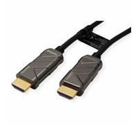 ROLINE 14.01.3485 cavo HDMI 20 m HDMI tipo A [Standard] Nero (Cable UHD HDMI Act