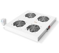 ROLINE Ventola da tetto 19 pollici, 4 ventole, termostato, grigio