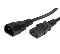 ROLINE 1m IEC320 C14 - IEC320 C13 cavo di alimentazione Nero Accoppiatore C14 Accoppiatore C13