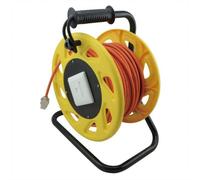 ROLINE 21.15.0007 cavo di rete Arancione 60 m Cat6a S/FTP [S-STP] (Cable Drum S/