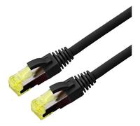 Roline 21.15.0752 RJ45 Cavo di rete, cavo patch CAT 6A S/FTP 2.00 m Nero doppi