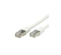 ROLINE 21.15.1346 cavo di rete Bianco 2 m Cat6 S/FTP [S-STP] (Roline CAT6 S/FTP PimF CU Ethernet Cable White 2m) NEW