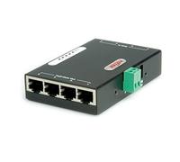 ROLINE 21131198 Gigabit Ethernet PoE Injector, 4 porte