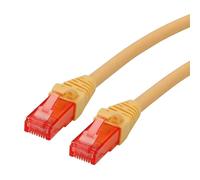 'ROLINE 21152500 Cavo Patch Kat.6 UTP, LSOH, Component Level Giallo Gelb 1 m
