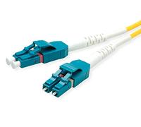ROLINE 21158785 cavo a fibre ottiche 5 m LSOH OS2 LC Blu/Giallo