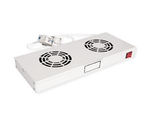 ROLINE 26.21.0106 porta accessori Ventola di raffreddamento (19INLUEFTEREINHEIT 2 LUEFTER - THERMOSTAT GRAU) NEW