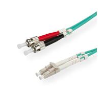 ROLINE 3m LC/ST Fibre Optic Cable cavo a fibre ottiche Verde