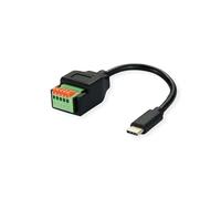 ROLINE Adattatore cavo USB tipo C maschio a 5 pin (pulsanti), 15 cm