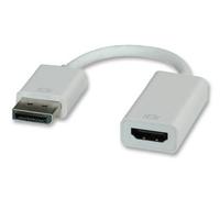 ROLINE ADATTATORE DP-HDMI M/F HQ con cavo di marca