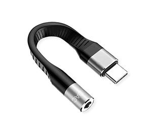 ROLINE Adattatore USB Tipo C - Audio 3,5 mm, ST/BU, 0,1 m