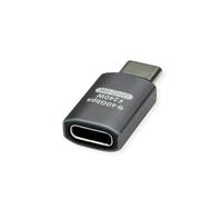 ROLINE Adattatore USB4 Gen 3x2 tipo C ST/BU, alluminio, dritto, argento
