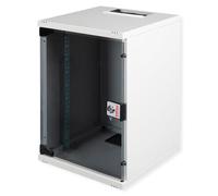 Roline Basic - Schrank Netzwerkschrank - 312 X 300 Mm (b X T) - Geeignet F?r Wandmontage - Hellgrau, Ral 7035 - 9u - 25.4 Cm (10") (26.21.0025)