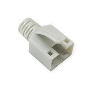 ROLINE Bocchetta Antipiega per connettori RJ-45 21.17.3095, 10 Pezzi, Grigio