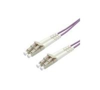 ROLINE Cable de fibra ÃƒÂ³ptica OM4 LC/LC [15 m] violeta (ROLINE FO Cable 50/125Ã‚Âµ. OM4. LC/LC. Violet. 15m) NEW
