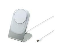 ROLINE Caricatore magnetico a induzione con base per dispositivi mobili, 15 W