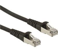 ROLINE CAT.6a S/FTP cavo di rete Nero 3 m Cat6a S/FTP [S-STP] (Roline CAT6A S/FTP CU LSZH Ethernet Cable Black 3m)